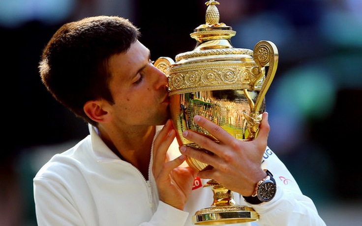 Ngược dòng hạ Federer, Djokovic đăng quang Wimbledon 2014