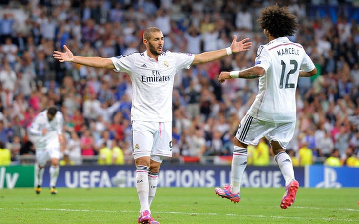 Real Madrid cán mốc 1.000 bàn thắng ở Cúp châu Âu