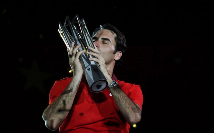Federer lần đầu đăng quang giải Thượng Hải Masters