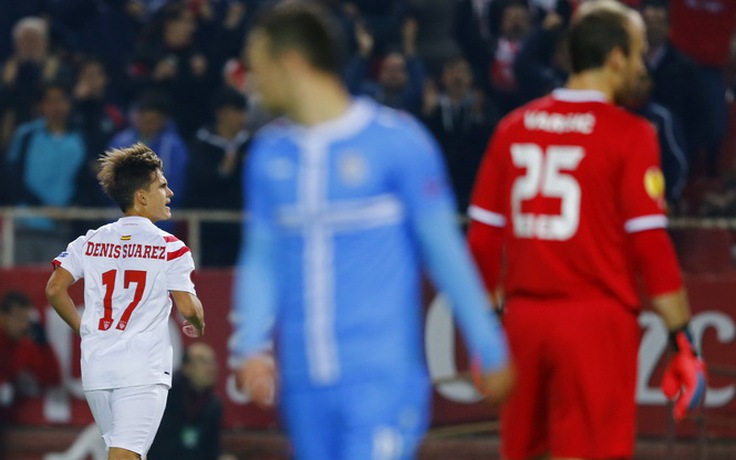 Europa League: ĐKVĐ Sevilla thoát hiểm