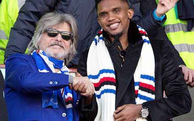 Samuel Eto’o chính thức tới Sampdoria