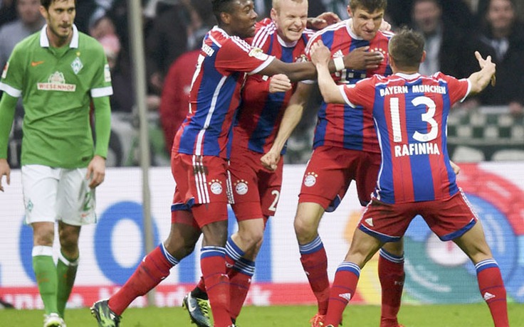 Bundesliga: Vẫn là Bayern thắng dễ...