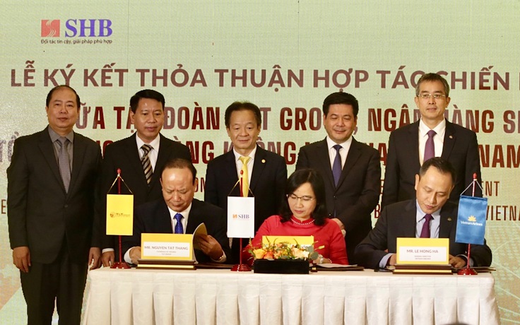 T&T GROUP, SHB hợp tác chiến lược với Vietnam Airlines và Đường sắt Việt Nam