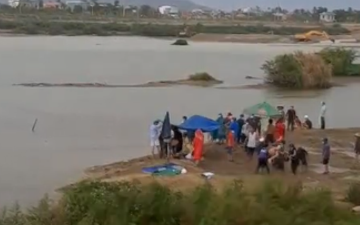 Quảng Ngãi: Cào don, 3 người đuối nước tử vong trên sông Vệ