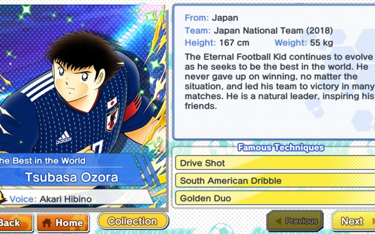 Captain Tsubasa: Dream Team - Tuyển Nhật Bản World Cup 2018 đáng sợ ra sao?