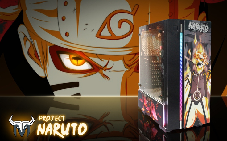 Ngắm bộ case máy tính dành cho fan hâm mộ Naruto