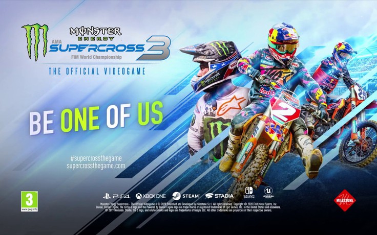 Supercross 3 nhận 'gạch đá' vì đoạn trailer mới