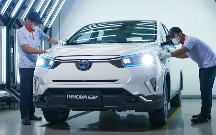 Toyota Innova chạy hoàn toàn bằng điện sẽ không được sản xuất
