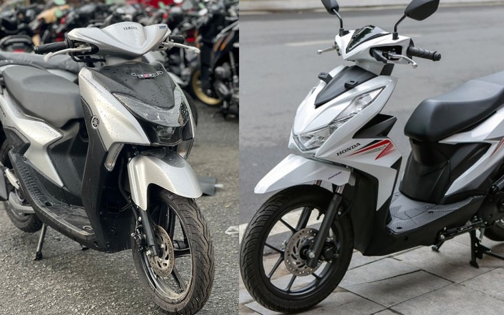 Xe tay ga nhập khẩu dưới 40 triệu: Chọn Yamaha Gear 125 hay Honda BeAT?