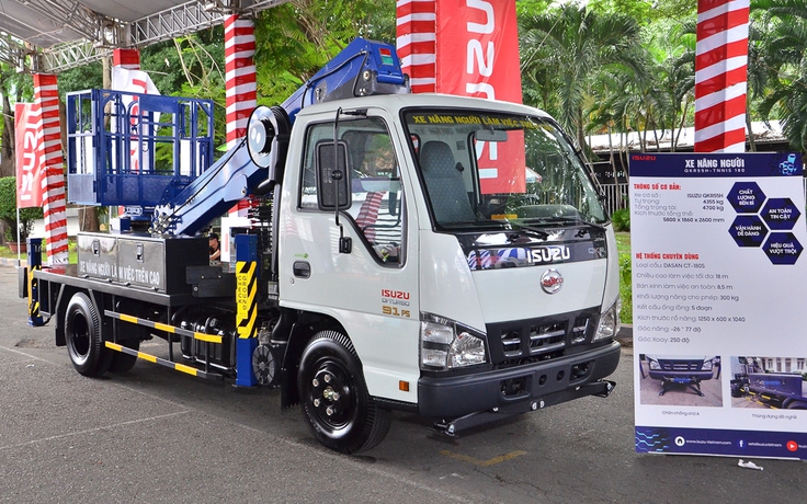 Điểm mặt các dòng xe chuyên dụng của Isuzu