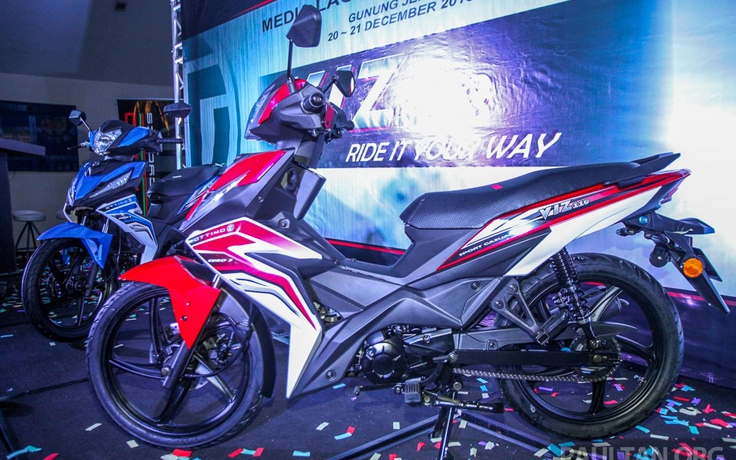 Xe máy Malaysia giá 1.000 USD, cạnh tranh Honda Wave