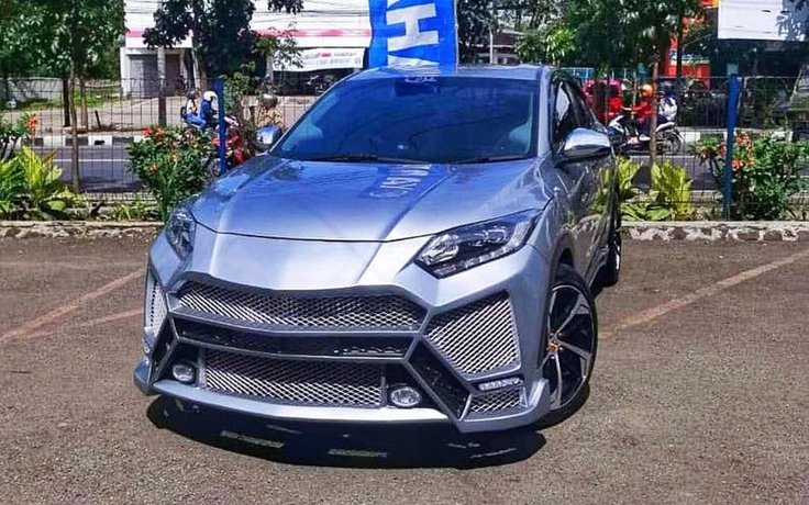 Xuất hiện bản độ Honda HR-V theo phong cách siêu xe Lamborghini Urus