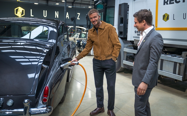 Cựu danh thủ David Beckham đầu tư vào lĩnh vực ô tô điện