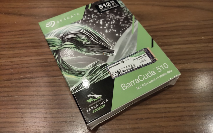 Seagate BarraCuda 510 M.2 NVMe – Hiệu năng tốt, giá vừa phải