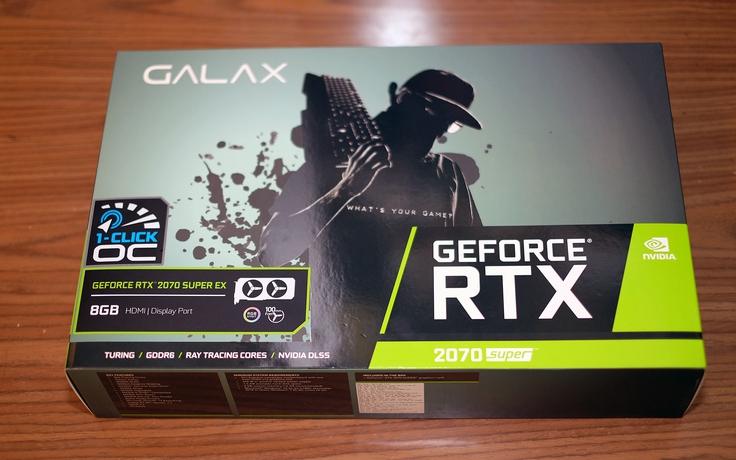 Galax GeForce RTX 2070 Super EX – Giải quyết nhu cầu chiến game 1440p