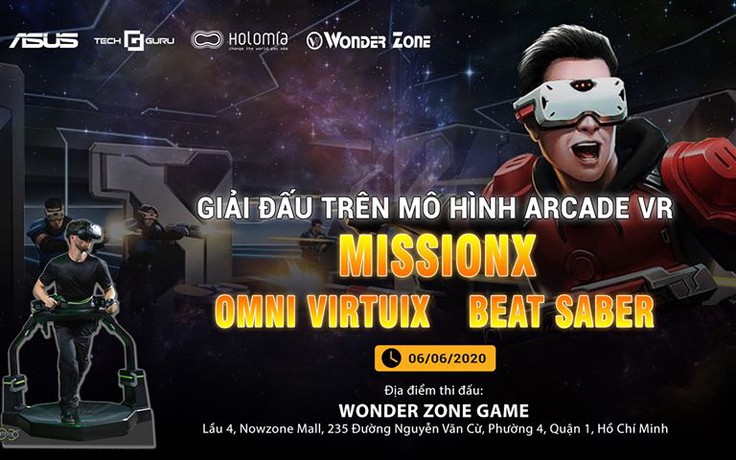 ASUS, Techguru cùng Holomia tổ chức “Giải Đấu trên mô hình Arcade VR“