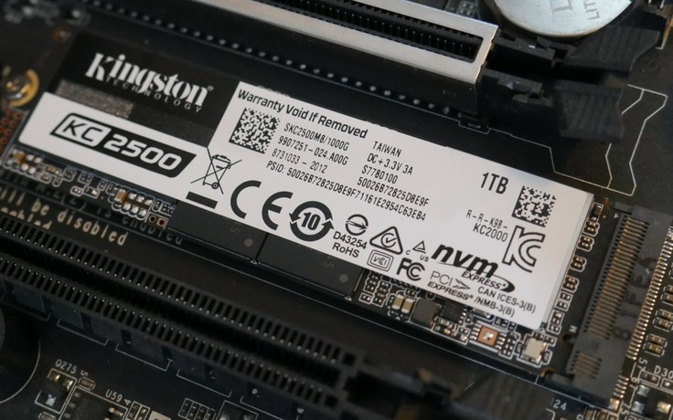 Kingston KC2500 M.2 NVMe – Nâng tốc độ cho hệ thống cao cấp