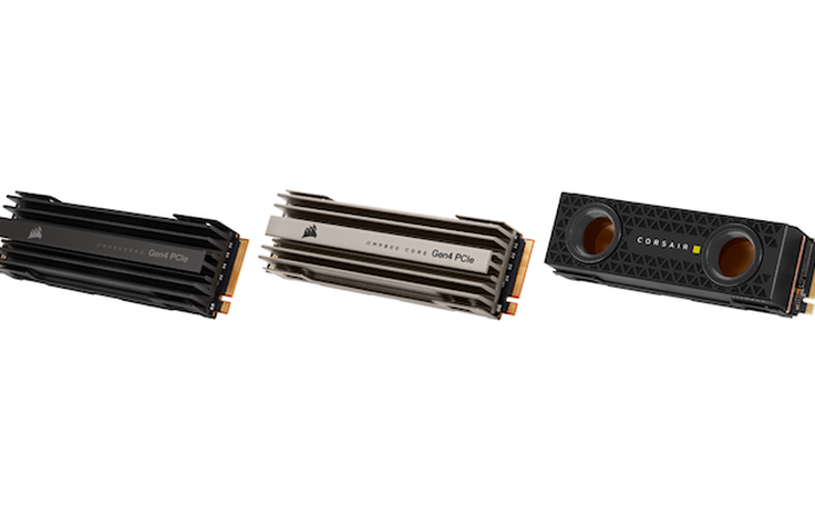 Corsair ra mắt loạt ổ cứng PCIe 4.0 MP600 CORE, PRO và PRO Hydro X