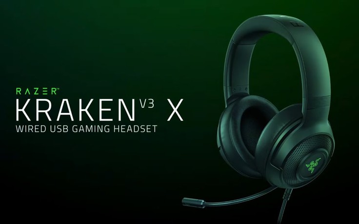 Tai nghe game Kraken V3 X - Bản nâng cấp đáng giá