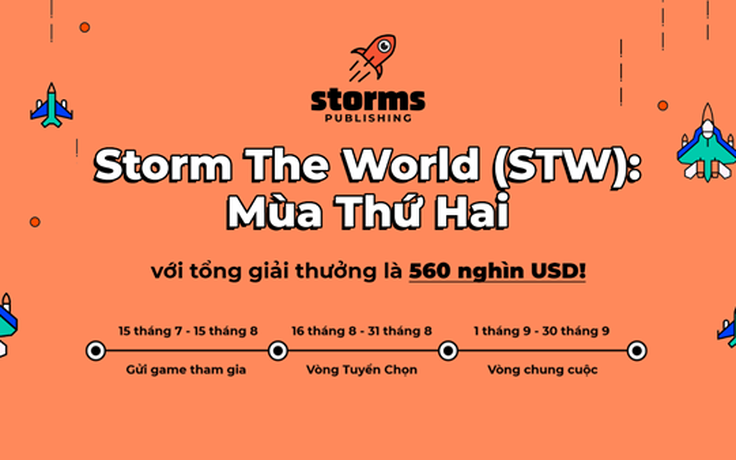 Cuộc thi thiết kế game 'Storm The World' quay trở lại với tổng giải thưởng 560.000 USD