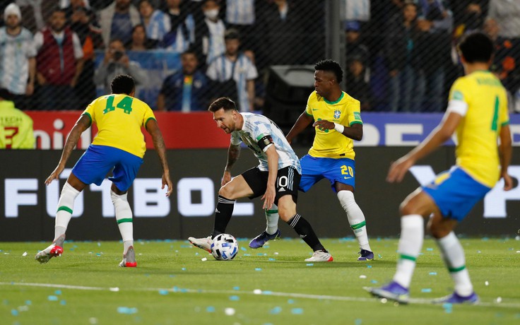 Kết quả vòng loại World Cup, Argentina 0-0 Brazil: Messi 'mất tích' trong trận hòa tẻ nhạt