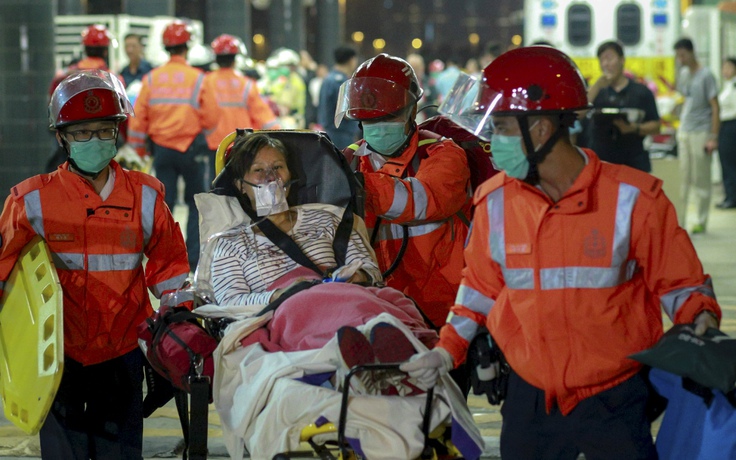 Tai nạn phà tại Hồng Kông, 121 người bị thương