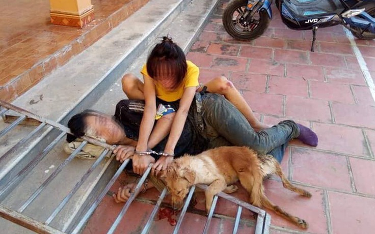 Đôi nam nữ rủ nhau đi trộm chó bị người dân truy bắt