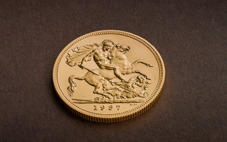 Đồng xu vàng hiếm có được bán với giá kỷ lục tại Anh