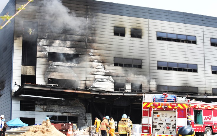 Cháy công trình ở Hàn Quốc, ít nhất 25 người thiệt mạng