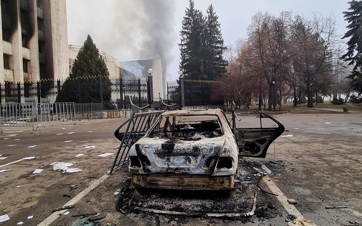 Kazakhstan thông báo 225 người thiệt mạng trong đợt bạo loạn