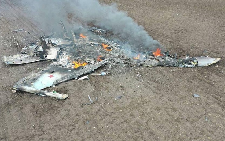 Ukraine tuyên bố bắn rơi máy bay Su-35 Nga