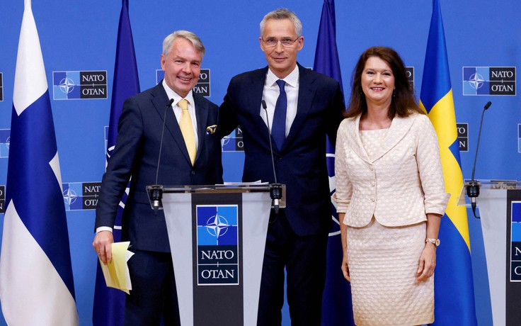 Mỹ chính thức đồng ý kết nạp Phần Lan, Thụy Điển vào NATO