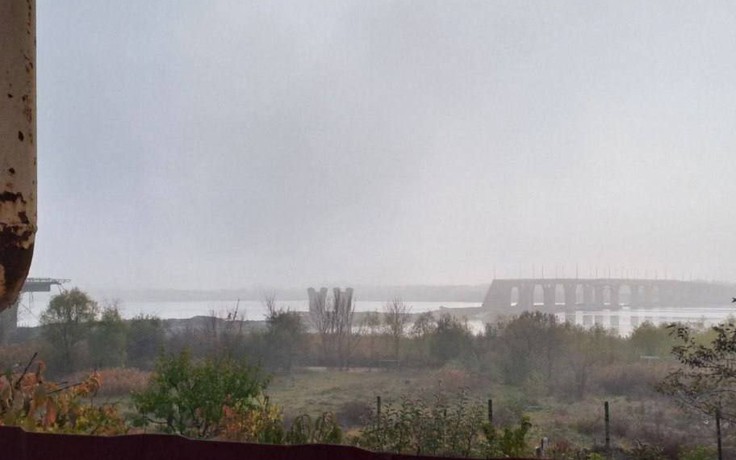 Cây cầu chiến lược tại Kherson bị sập sau khi Nga rút quân