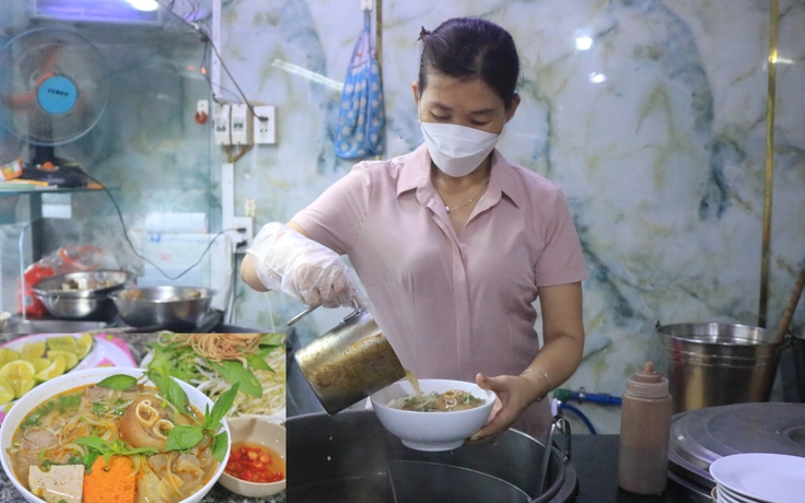 Chủ quán bún bò 'ngàn tô'/ngày ở TP.HCM: Ngày xưa bán vé số, nay mở 22 chi nhánh