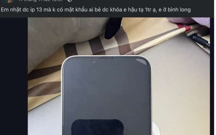 Nhặt được iPhone 13 nhưng quyết không trả: Có bị xử lý hình sự không?