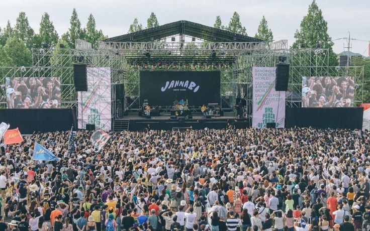 Lễ hội âm nhạc ở vùng phi quân sự liên Triều (DMZ) thu hút hàng ngàn người