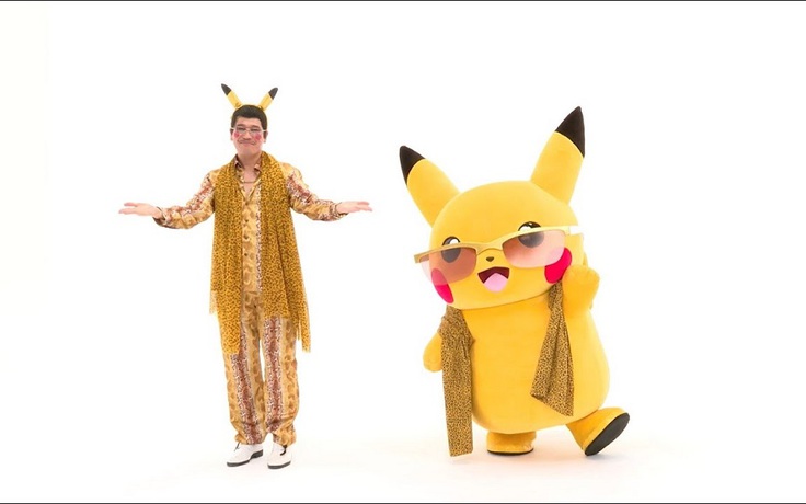 Diễn viên hài triệu view Nhật Bản phiên dịch cho Pikachu trong MV mới