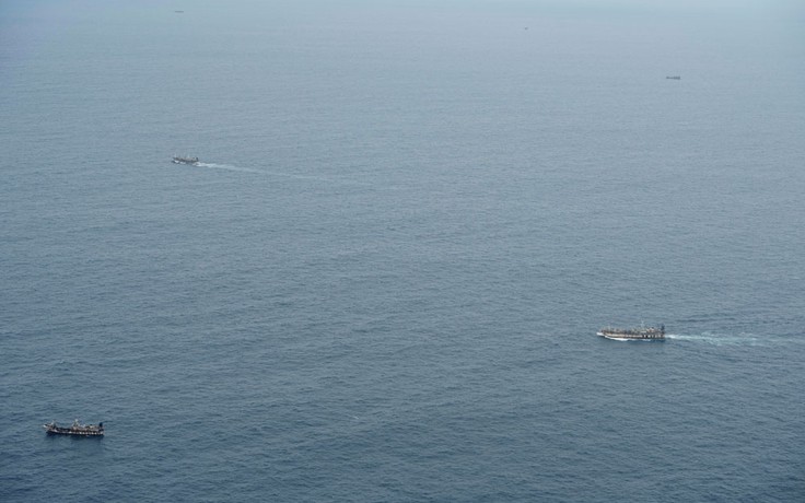 Hải quân Ecuador giám sát đội tàu cá Trung Quốc gần quần đảo Galapagos