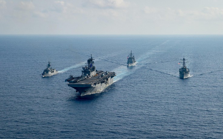 Thực hư việc Mỹ định tấn công các thực thể Trung Quốc chiếm đóng ở Biển Đông
