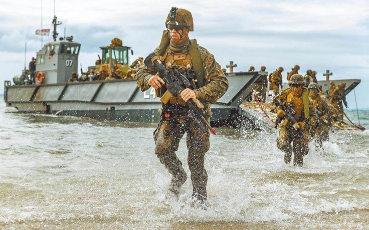 Lầu Năm Góc bác thông tin thủy quân lục chiến Mỹ tập trận tại Đài Loan