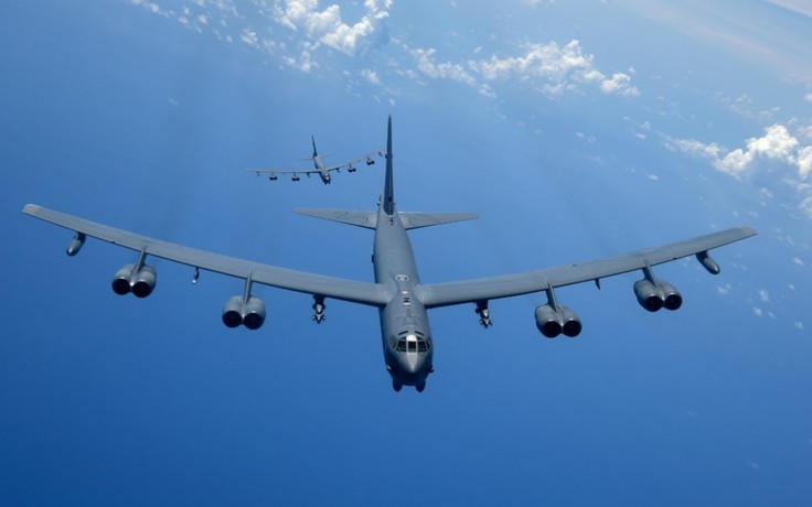 2 'pháo đài bay' B-52 bay một mạch từ Mỹ đến sát Iran trong nhiệm vụ 'khứ hồi' 36 tiếng