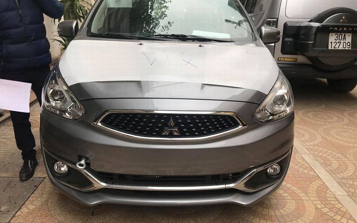 Mitsubishi Mirage 2018 cập bến Việt Nam