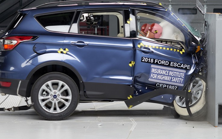 Ford Escape tại thị trường Mỹ kém an toàn
