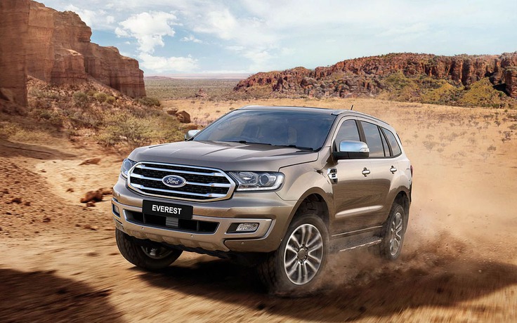 Ford Everest 2019 sử dụng động cơ của Ranger Raptor