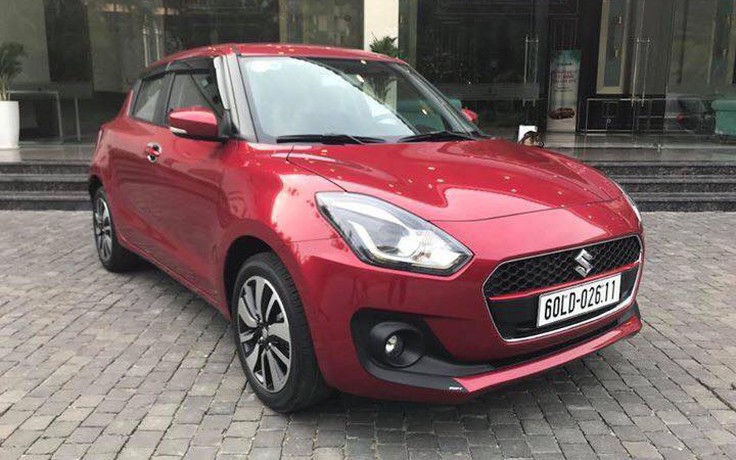 Suzuki Swift 2018 bất ngờ lộ diện tại Việt Nam