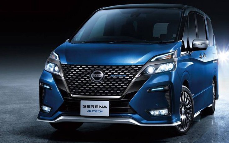 Xe 7 chỗ Nissan Serena 2020 nâng cấp từ trong ra ngoài