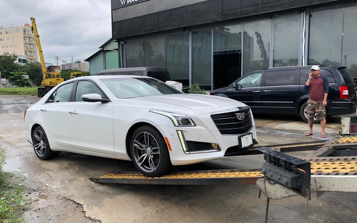 Cadillac CTS V-Sport đầu tiên về Việt Nam