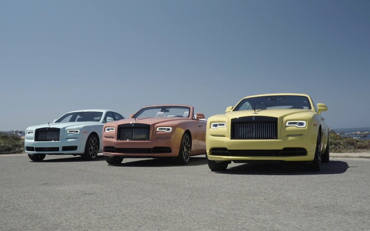 Rolls-Royce giới thiệu bộ sưu tập nhiều màu sắc Pastel Collection