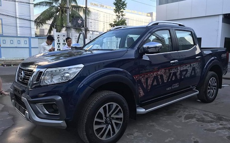 Nissan Navara phiên bản mới bất ngờ xuất hiện tại Việt Nam
