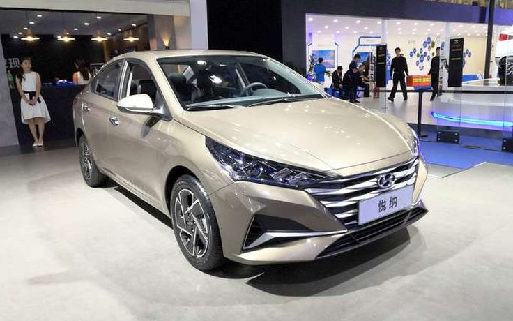 Hyundai Accent 2020 có ngoại hình khác lạ ở Trung Quốc